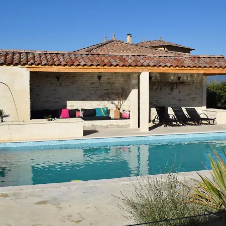Lavish House In Ardeche With Shared Pool Villa